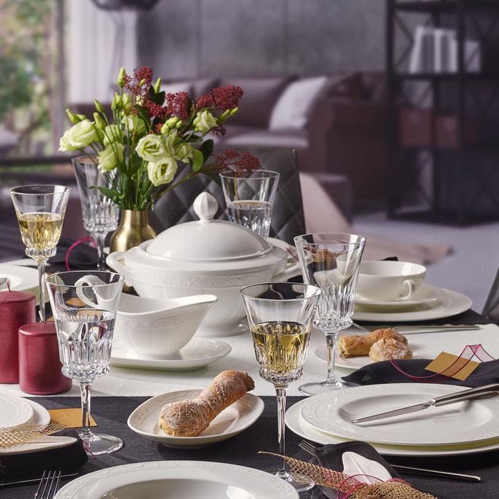 Immagine prodotto Villeroy & Boch Piatto da pranzo con perle bianche (1 x, 27 cm)