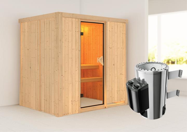 Produktbild Karibu Fanja ohne Dachkranz (Plug & Play 3,6 KW interne Steuerung)
