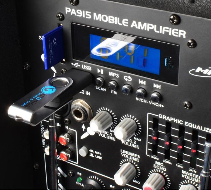 Produktbild Vonyx PA-System SPJ-PA912 (Aktiv, 1x 500 W)