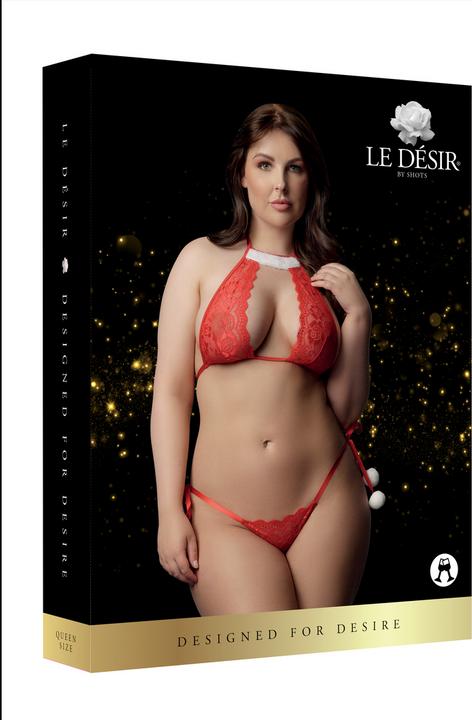 Produktbild Le Désir Snow Angel Lace Lingerie Set (One Size)