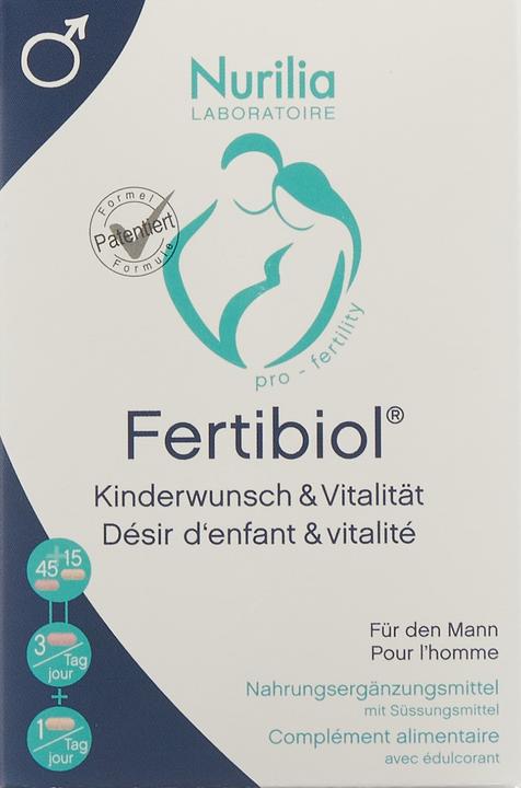 Actual product image Nurilia Fertibiol Tabl (60 Piece, Pills, 76 g)