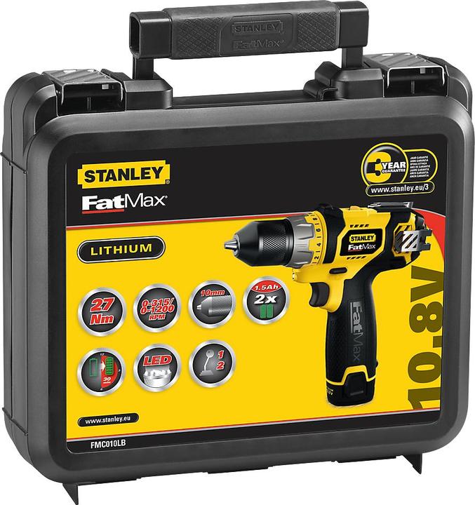 Actual product image Stanley 10.8 Li2 (Rechargeable battery operated)