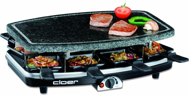 Actual product image Cloer Raclette grill natural stone 6430