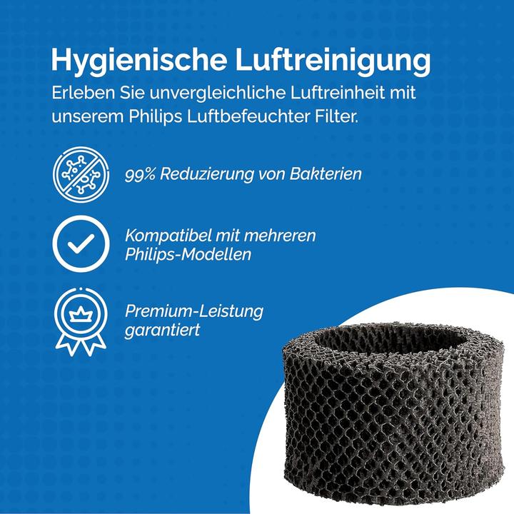 Image du produit 1Element 2 Filter für Philips Luftbefeuchter (2 x)