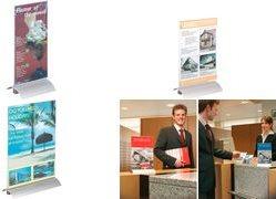 Produktbild Durable Tischaufsteller, Acryl mit Aluminiumfuss (DL)