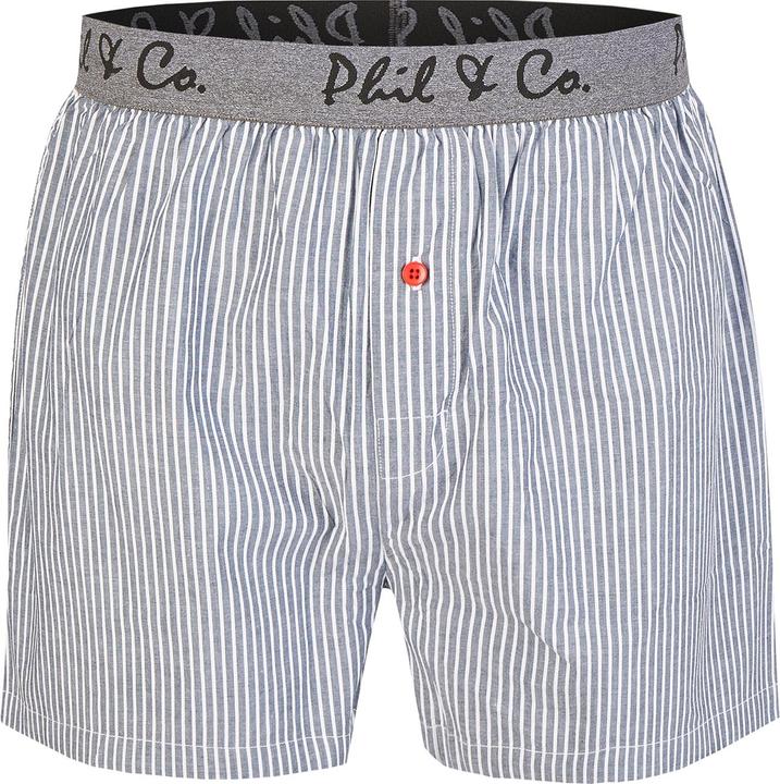 Actual product image Phil & Co. Berlin Boxer Classic Checks (L, pack of 4)