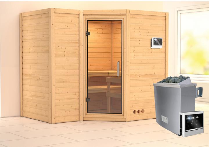 Produktbild Karibu Sahib 2 ohne Dachkranz (9 KW externe Steuerung)