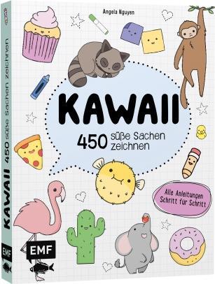 Actual product image Kawaii 450 süsse Sachen zeichnen (German, Angela Nguyen, 2018)