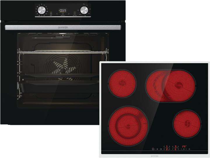 Produktbild Gorenje Gore Herd Black Steam SET A bk BOSX 6737 E06BG + ECT 43 X
