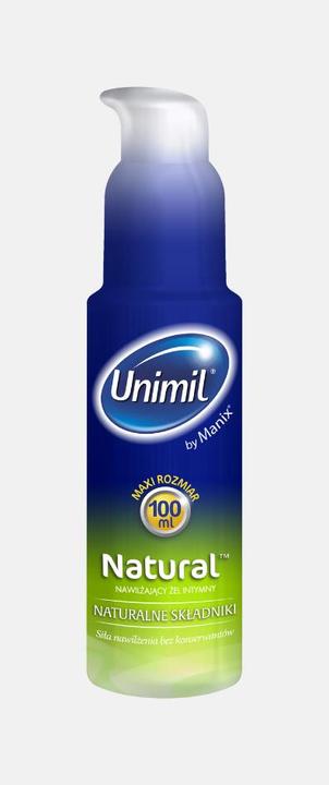 Produktbild Unimil Natural Moisturizing Intimate Gel 100Ml (100 ml, Intimgel)