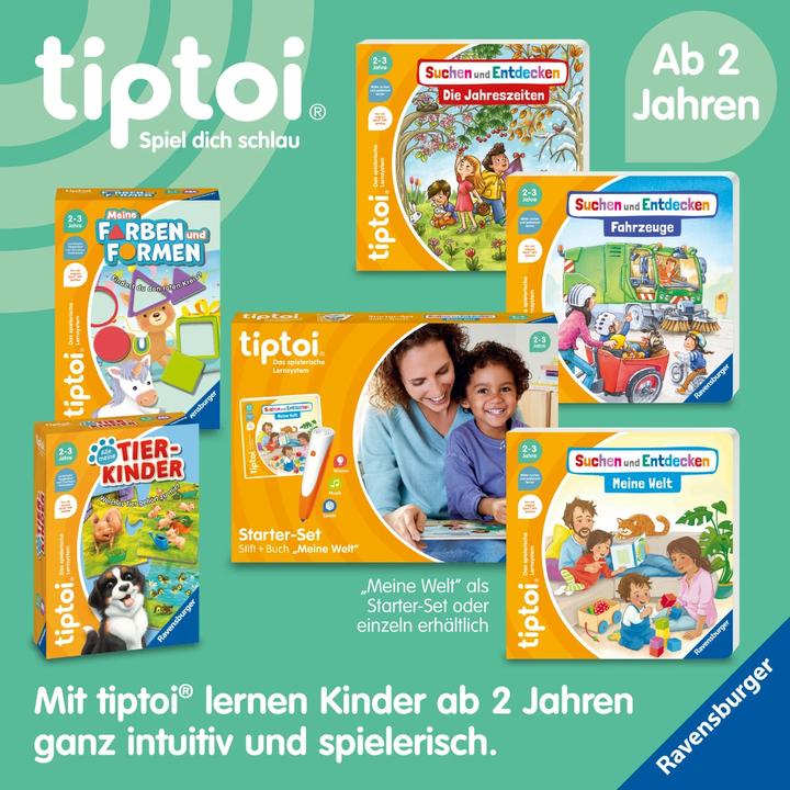 Actual product image Ravensburger Suchen und Entdecken: Meine Tiere (German, Sandra Grimm, Sandra Reckers, 2024)