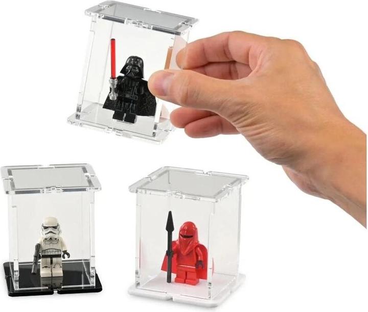 Image du produit iDisplayit Présentoir acrylique pour 1 figurine LEGO® (avec base transparente et 2 tenons)
