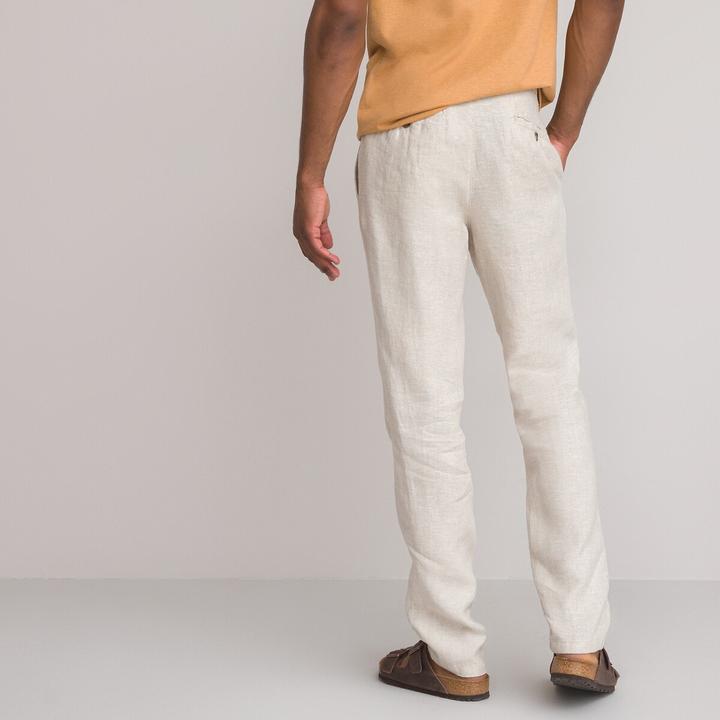 Actual product image La Redoute Collections Linen trousers (50)