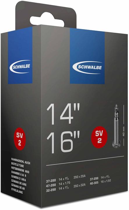 Produktbild Schwalbe N°2 16x1,50 Presta 40 mm (Presta (SV), 16", 40 mm)