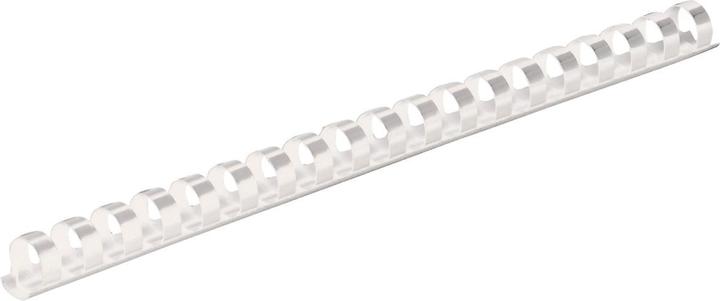 Image du produit Fellowes Dossiers de reliure en plastique A4 100 pièces - 12,5 mm, blanc