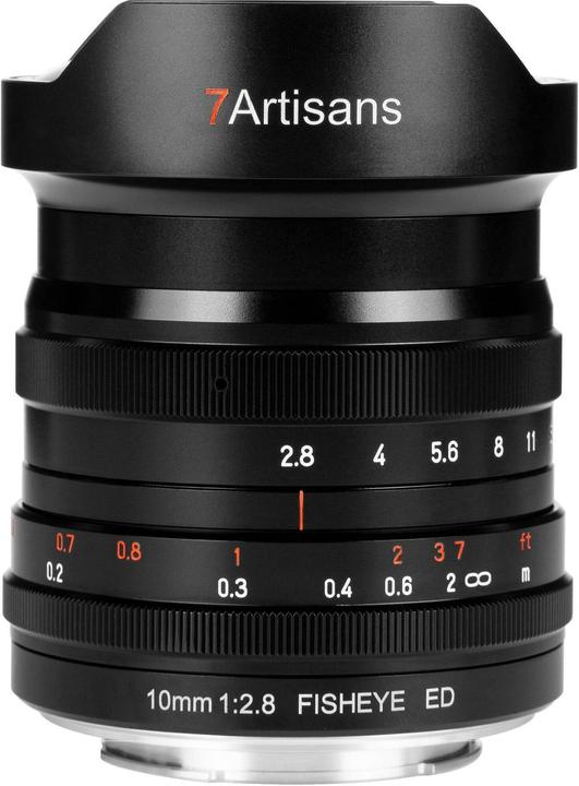 Immagine prodotto 7artisans 10mm f/22 - 2,8 Fisheye ED, Nikon Z (Nikon Z, Full-frame)