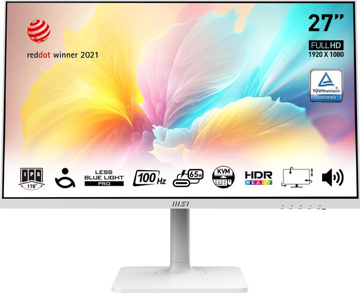 Image du produit MSI Modern MD272XPWDE (1920 x 1080 pixels, 27")