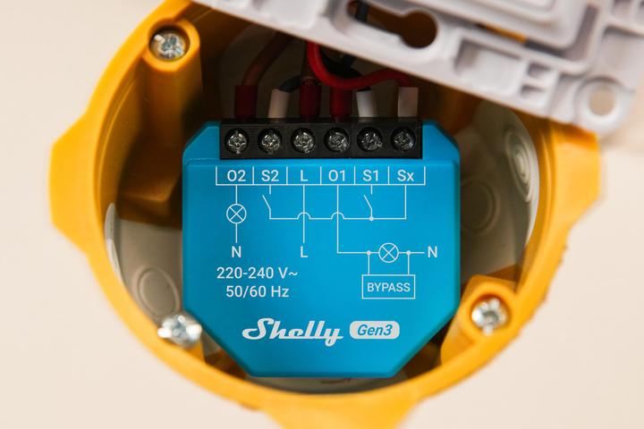 Produktbild Shelly 2L Gen3 (Schaltaktor)