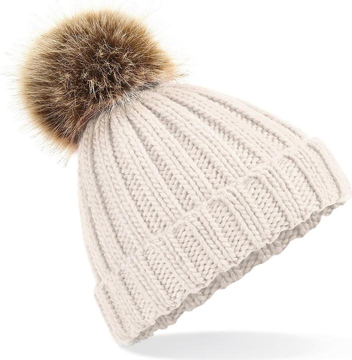 Produktbild Beechfield Strickmütze Mit Bommel (One Size)