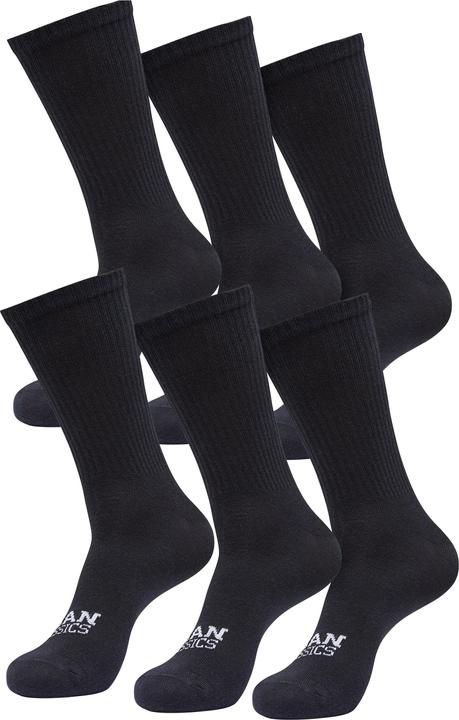 Produktbild Urban Classics Simple Flat Knit Socks 6-Pack - 139283 (6er Pack, 39 - 42)