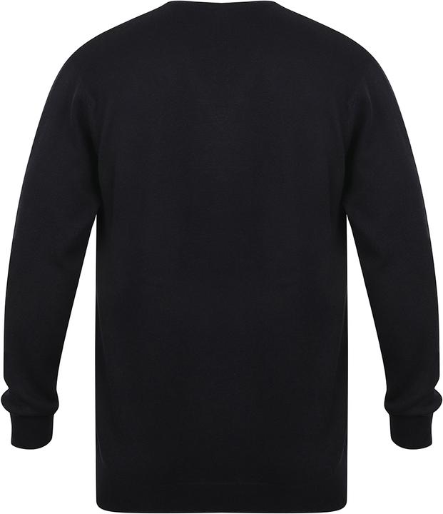 Actual product image Henbury Fine knit jumper Sweatshirt with V-neck (XL)