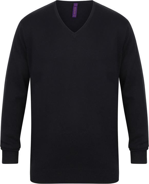 Henbury FeinstrickPullover Sweatshirt mit VAusschnitt
