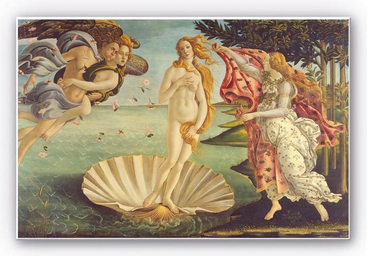 Image du produit Trenddeko Botticelli - Naissance de Vénus (60 x 40 cm)