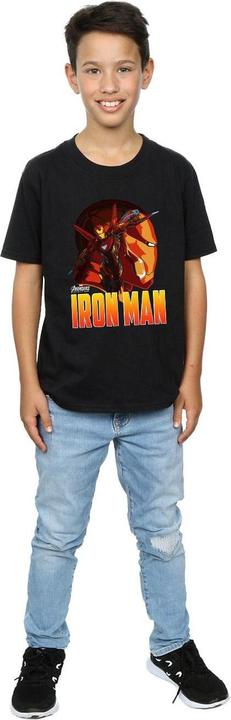 Actual product image Boys Avengers Infinity War Iron Man Character T-Shirt (140, 146)