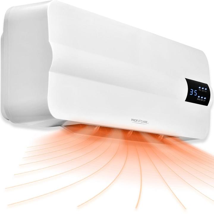 Actual product image Profi-Care Wall-mounted ceramic fan heater PC-HL 3116 white (2000 W)
