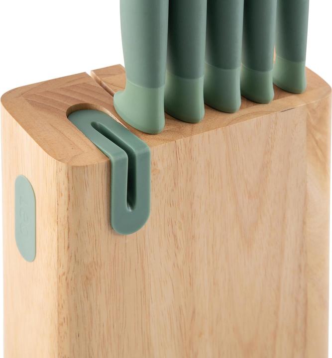 Produktbild BergHoff Messerblock-Set mit Messer Leo Forest 6-teilig