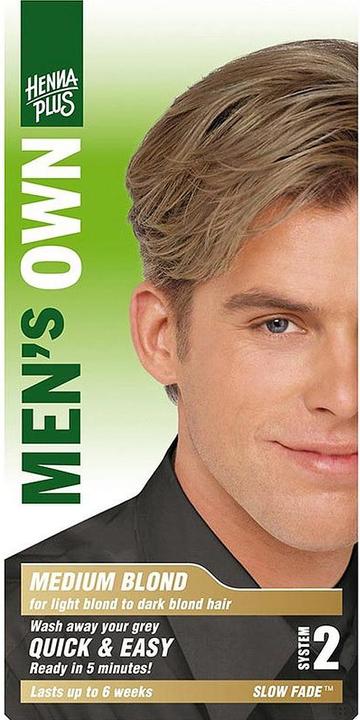 Actual product image Hennaplus men's own (Medium blonde)