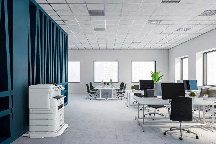 Immagine prodotto Epson Workforce Pro Inkjet Far-Drucker 4in1 Blauer Engel (Bianco e nero)