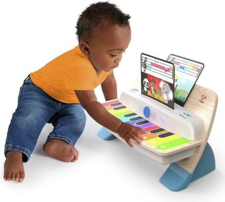 Actual product image Hape Deluxe Magic Touch Piano (German, French, Italian, English)