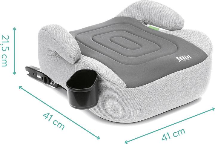 Actual product image Fillikid Booster seat with Isofix (Booster seat, ECE R129/i-Size Standard)