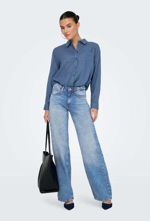 Actual product image Only Onlhope Low Waist Wide Dnm Tai194 Noos (25)