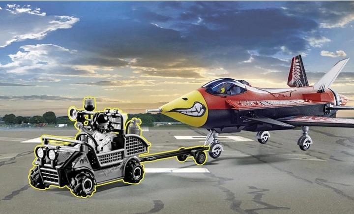 Actual product image Playmobil 70832 Air Stuntshow Jet Jet "Eagle" (70832, Playmobil stunt show)