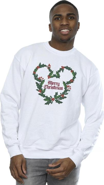 Produktbild Disney Mickey Mouse Merry Christmas Holly Sweatshirt (XL)