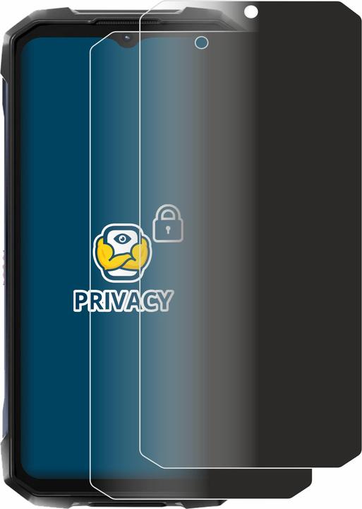 Actual product image BROTECT Anti-spy privacy film Blue light protection film (2 Piece, Hotwav Cyber 7)