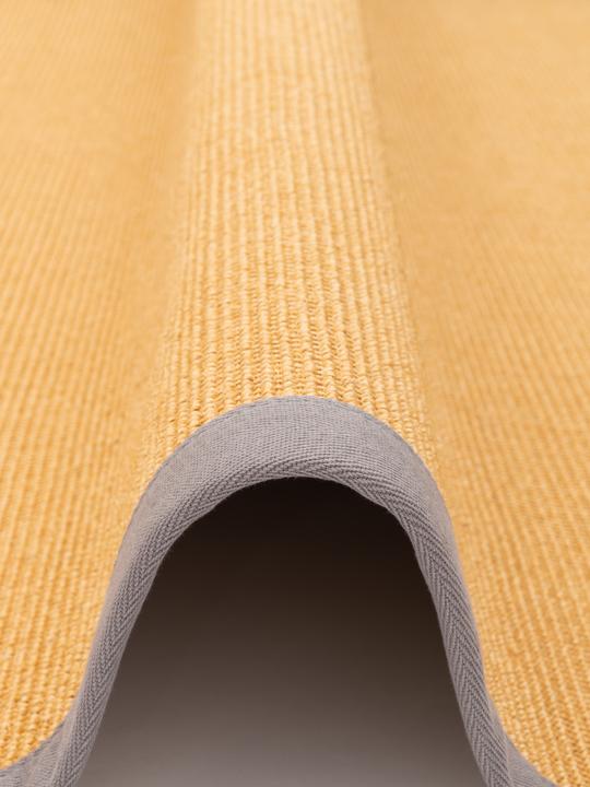 Actual product image Pergamon Sisal carpet Natura Classic with border (150x150 cm)