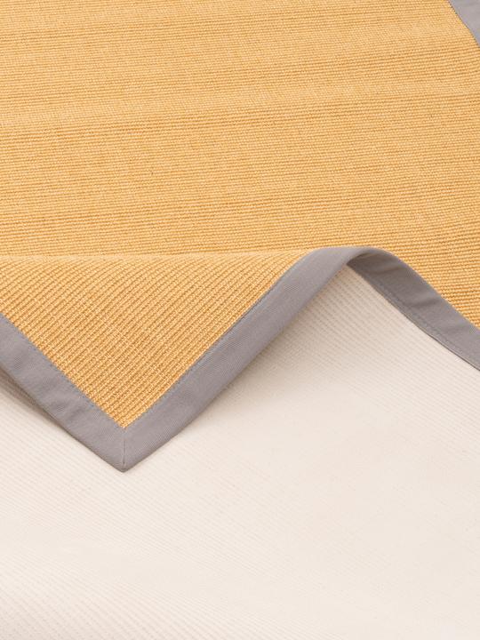 Actual product image Pergamon Sisal carpet Natura Classic with border (150x150 cm)