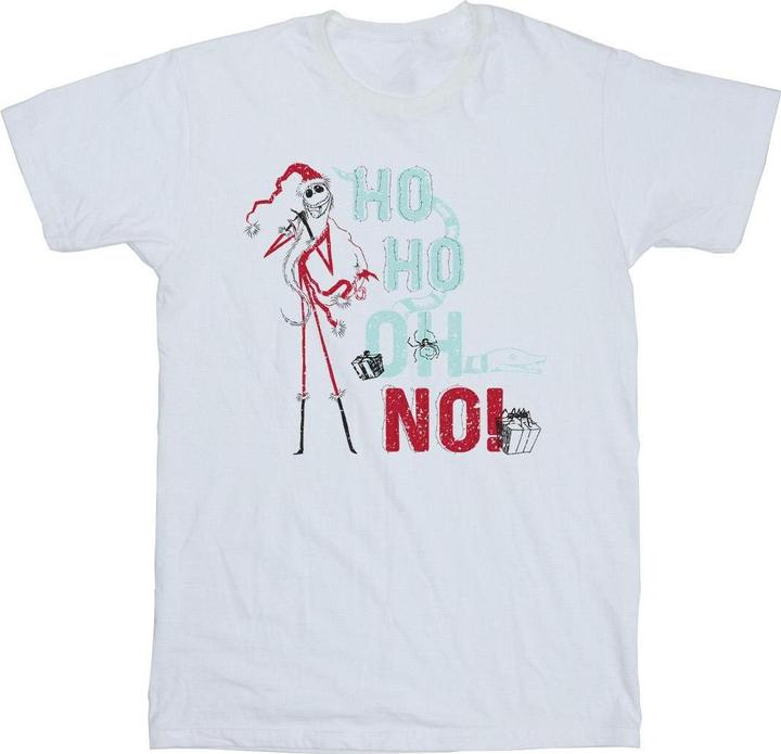 Actual product image Disney Mens The Nightmare Before Christmas Ho Ho No T-Shirt (M)