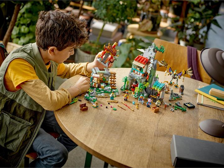 Image du produit LEGO 80044 Monkie Kids Cachette de l'équipe (80044, LEGO Monkie Kid)