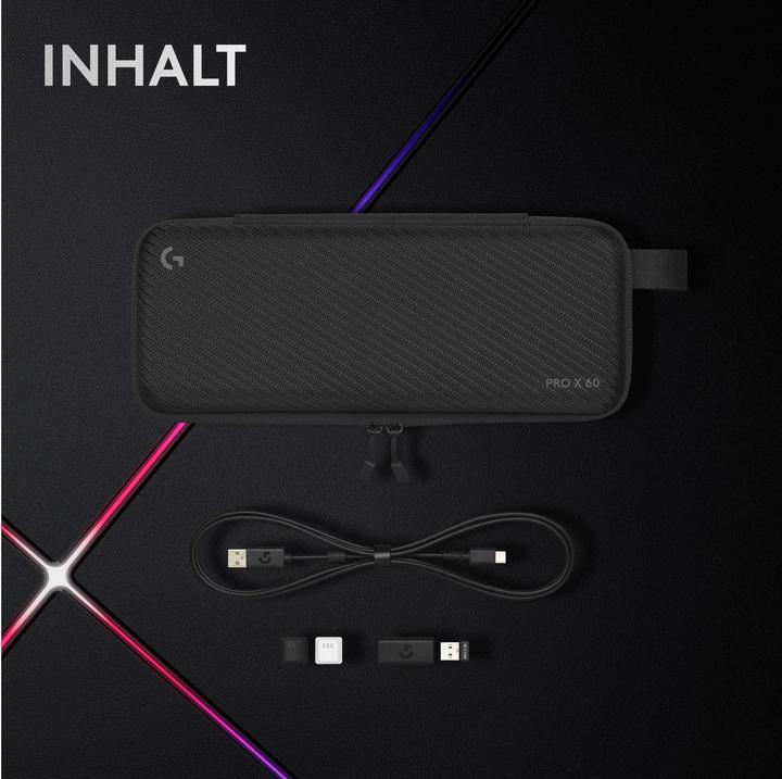 Produktbild Logitech G Pro X 60 (CH, Kabellos, Kabelgebunden)