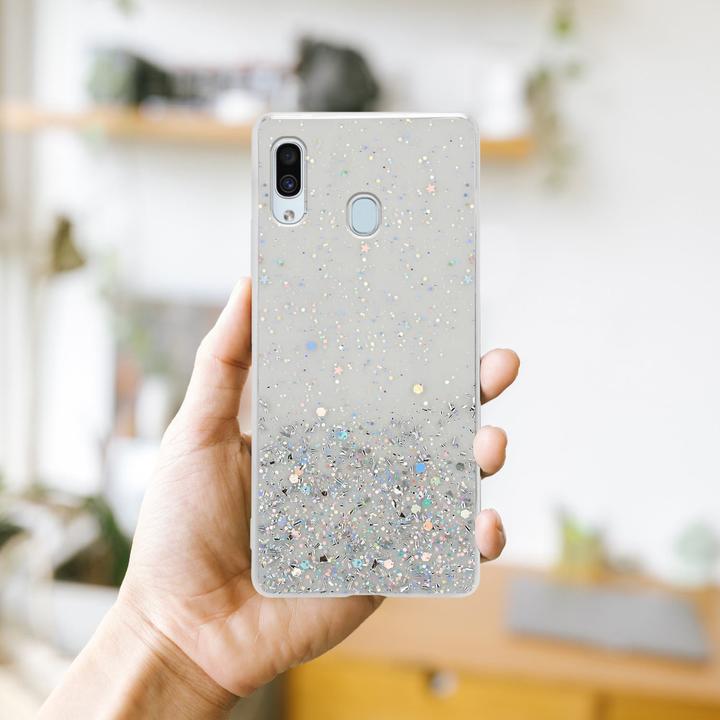 Produktbild Cadorabo TPU Cover funkelnder Glitter (Samsung Galaxy A40)