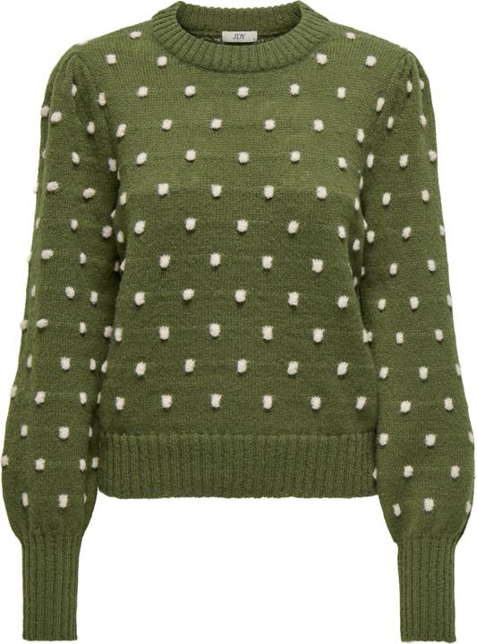 Produktbild JdY Normal geschnitten Hoch geschlossen Lange Bündchen Puffärmel Pullover Strickpullover (XXL)