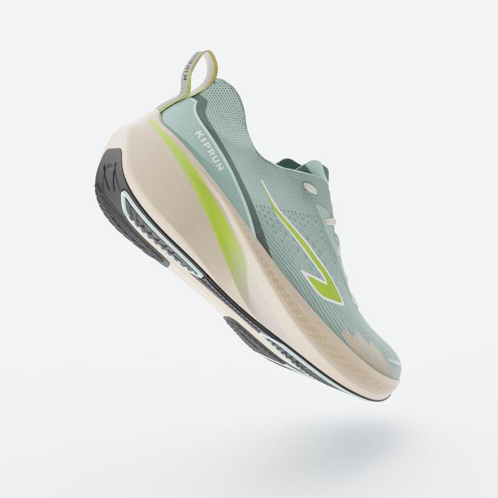 Image du produit Kiprun Chaussures de Running Femme, Cushion 500 Verte (42)
