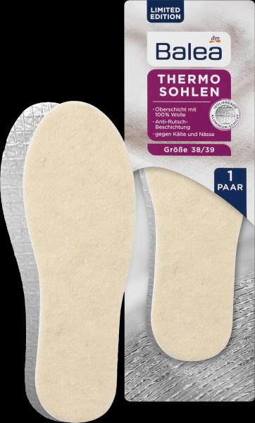 Produktbild dm Balea Einlegesohlen Thermo Gr. 38/39 (1 Paar)