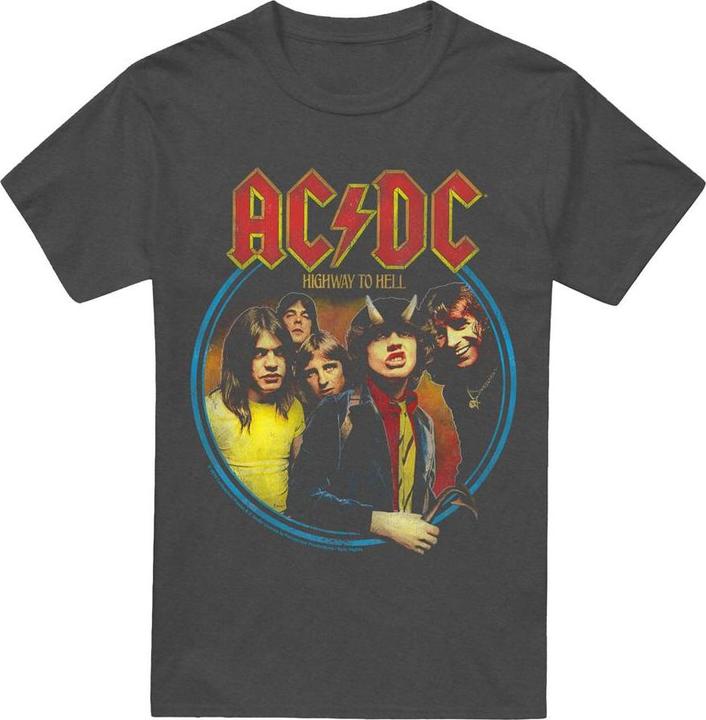 Actual product image AC/DC Unisex Adult Highway To Hell T-Shirt (L)