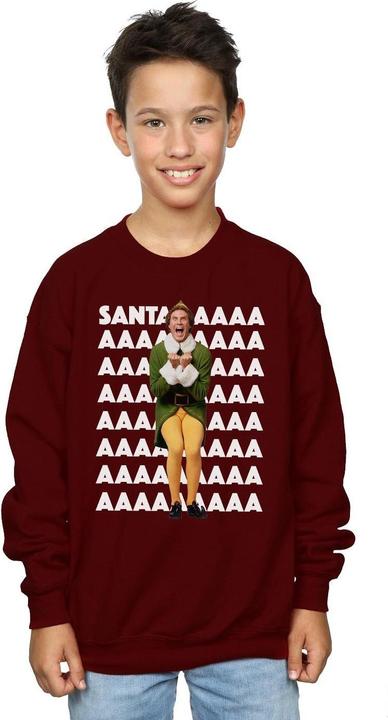 Immagine prodotto Elf Buddy Santa Scream Felpa Ragazzi (128)