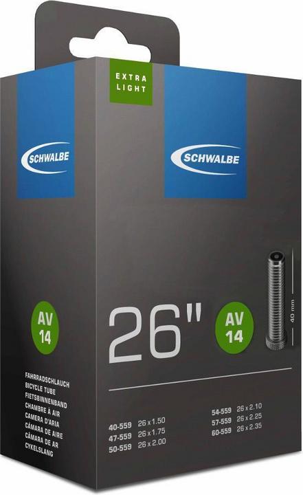 Immagine prodotto Schwalbe Sv14 Extra Light (Presta (SV), 26", 40 mm)